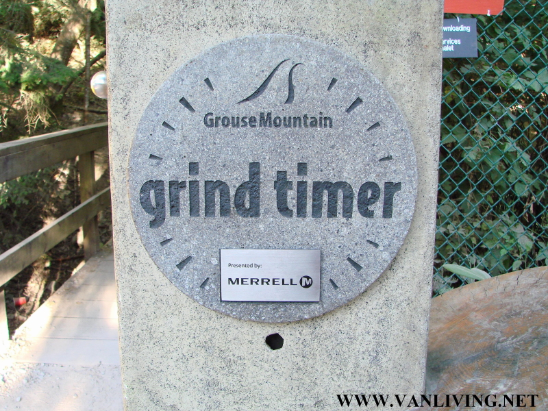 Grouse Grind, Grouse Mountain Grind, the Grind, Vancouver, BC, Hike, Exercise Timer, Merrell