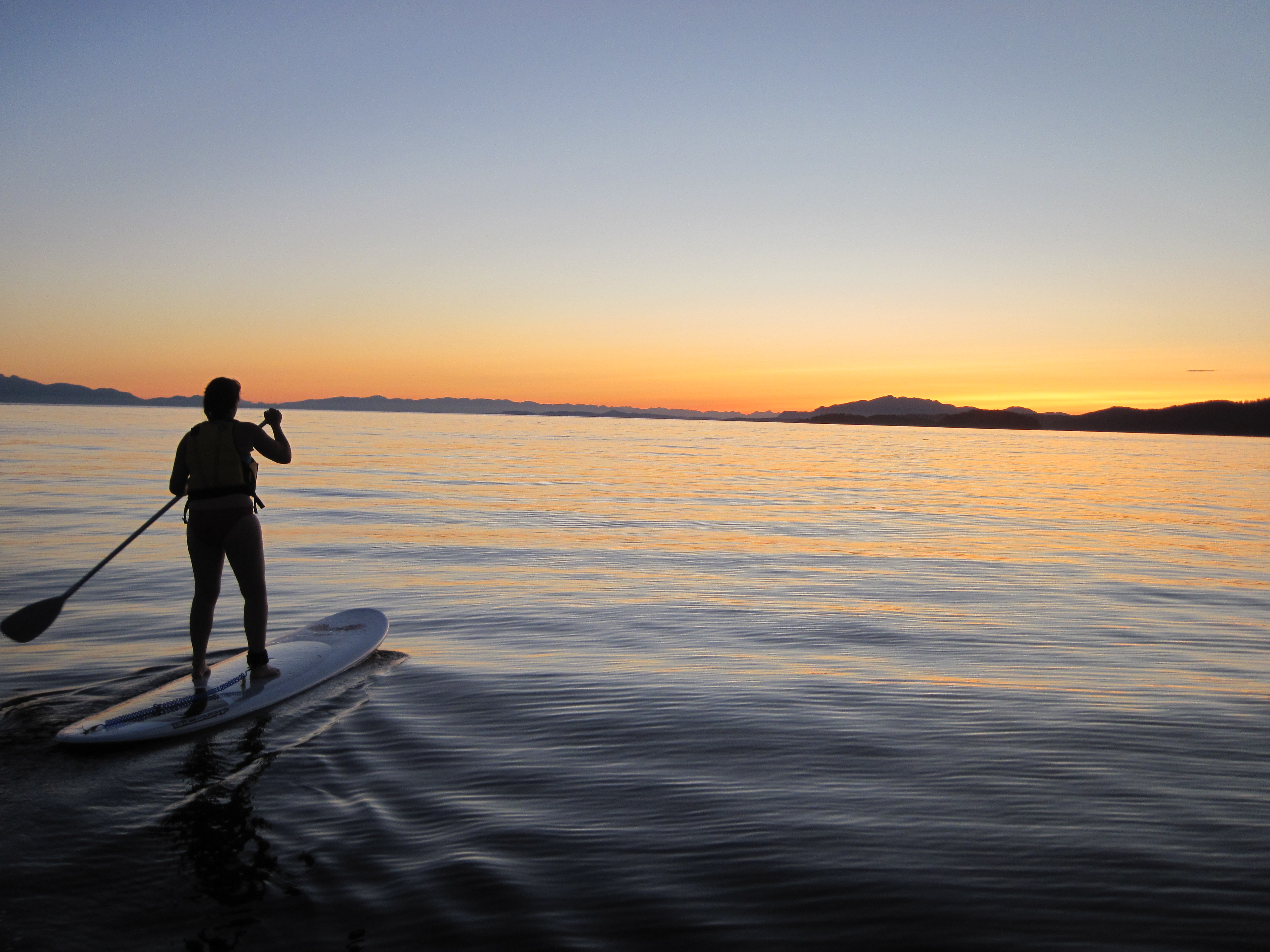Stand Up Paddleboarding, Sunset, English Bay, Paddle boarding, Vancouver, Le Physique Personal Training
