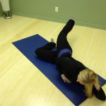 Hip stretches, front to back hip swing, hip flexor