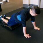 Modified pushups from the knees