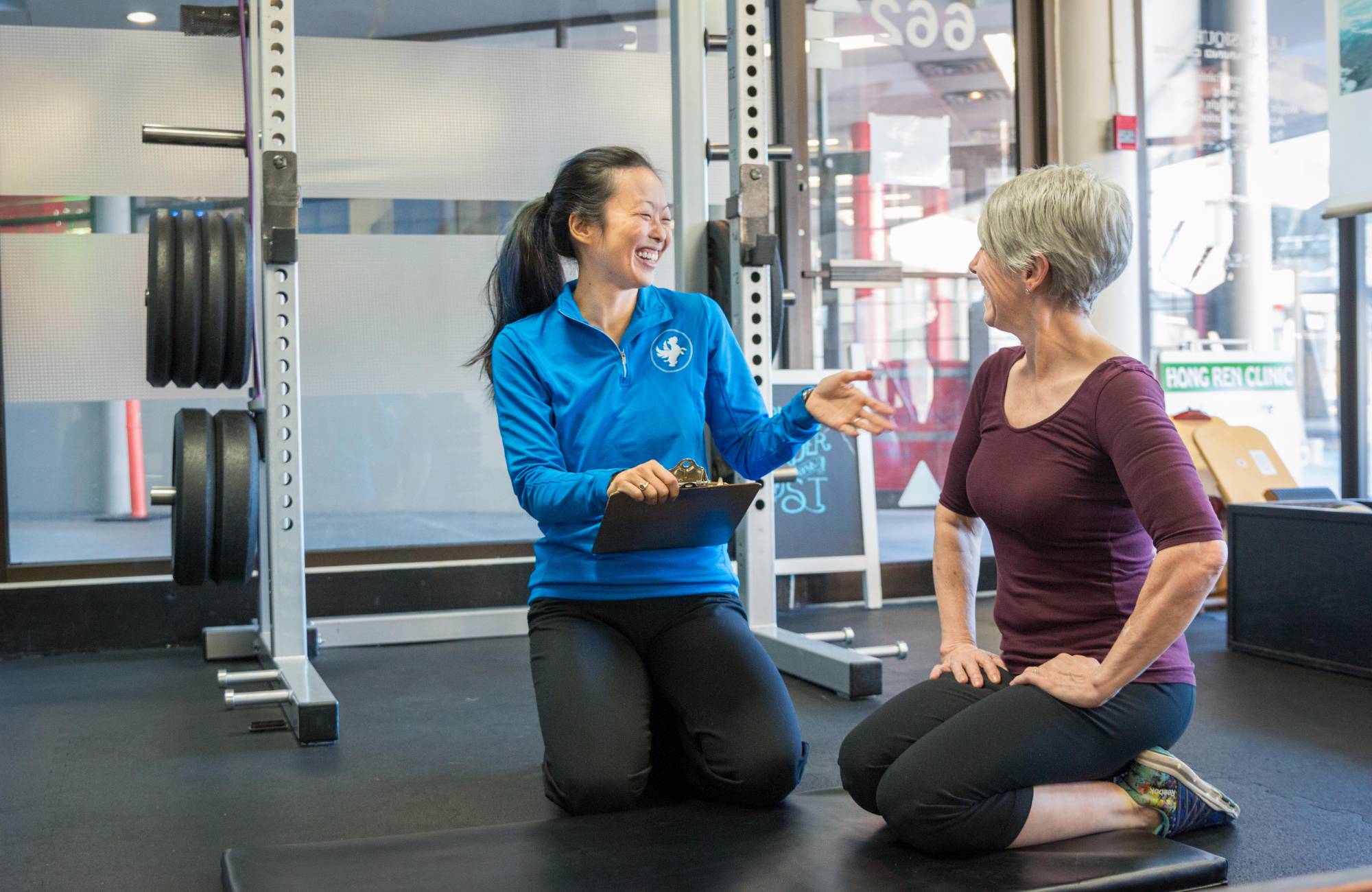 working with a vancouver fitness trainer